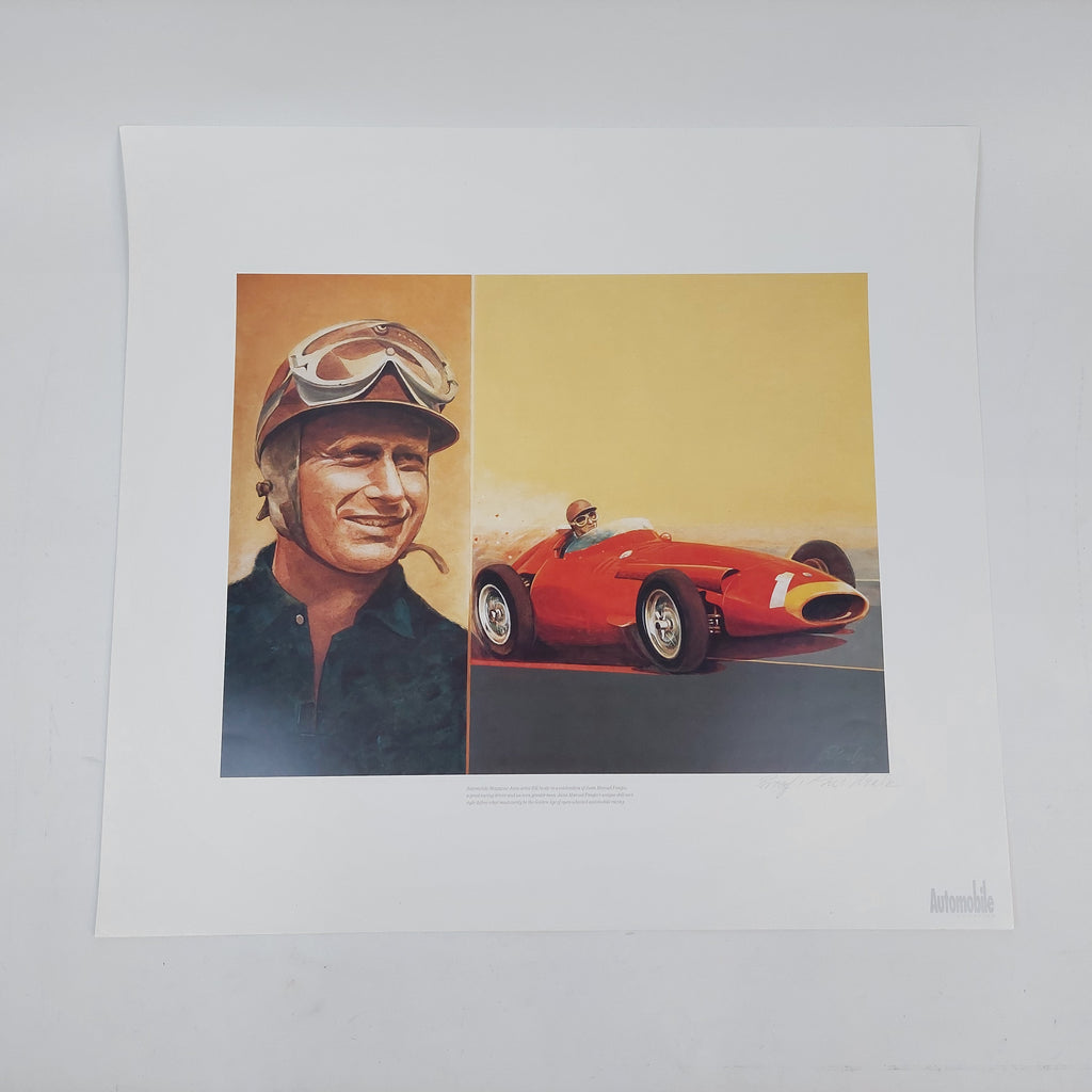 Juan Manuel Fangio Proof Print #1