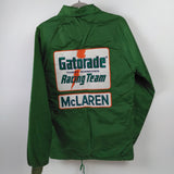 Betty Rutherford's 1975 Gatorade Jacket Small. Includes hood in pocket. From the Private Collection of Johnny Rutherford.