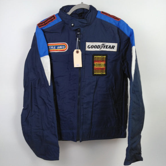 Johnny Rutherford's Team Porsche Style Auto Jacket Large. From the Private Collection of Johnny Rutherford.