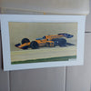 1973 Indy 500 Johnny Rutherford McLaren On Track Photo