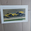 1972 Indy 500 Johnny Rutherford Patrick Brabham On Track Photo
