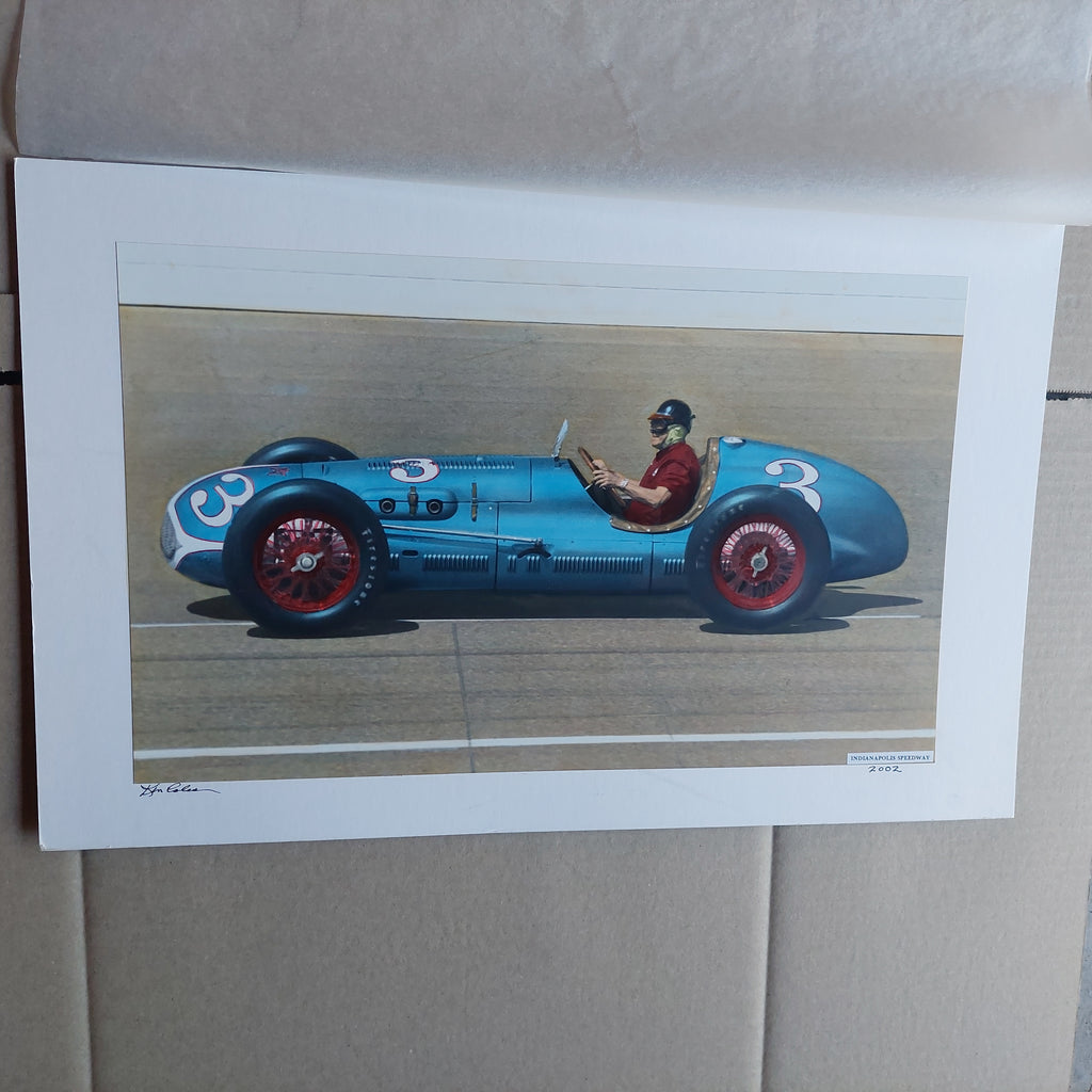2002 Legends Day Johnny Rutherford 1948 Deidt On Track Photo