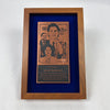 Johnny Rutherford's 1969 Indianapolis 500 25th Anniversary Participation Award Plaque. Presented by the Indianapolis 500 Oldtimers Club in 1994.