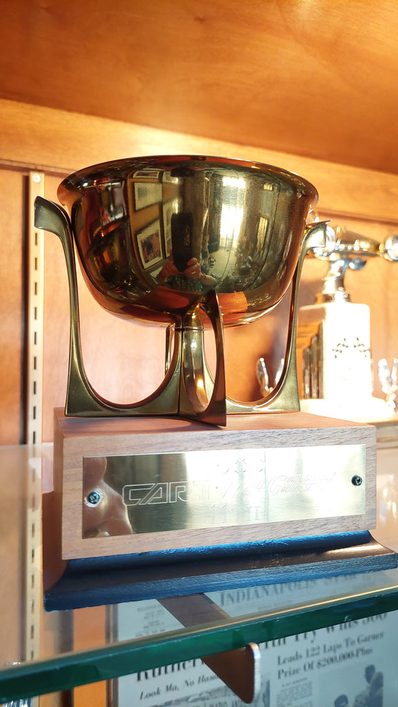 1985 CART Championship 11th Place Trophy