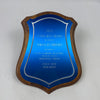 Johnny Rutherford's 1973 Extra Mile Award Plaque. Presented by the St. Pius X Knights of Columbus of Indianapolis.
