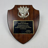 Johnny Rutherford's Outstanding Success and Contributions Award Plaque. Presented by Earl Baltes Eldora Speedway in 2001.