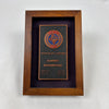 Johnny Rutherford's Texas World Speedway 200 MPH Club Honorary Member Plaque.