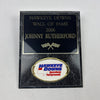 Johnny Rutherford's 2006 Hawkeye Downs Wall of Fame Induction Plaque