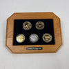 Johnny Rutherford's 25th Winchester Oldtimer's Weekend Commemorative Coin Set. Presented by the Winchester Speedway Oldtimer's Club.