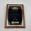 Johnny Rutherford's 1999 Kobalt 500 Grand Marshal Plaque. Presented by the Atlanta Motor Speedway.
