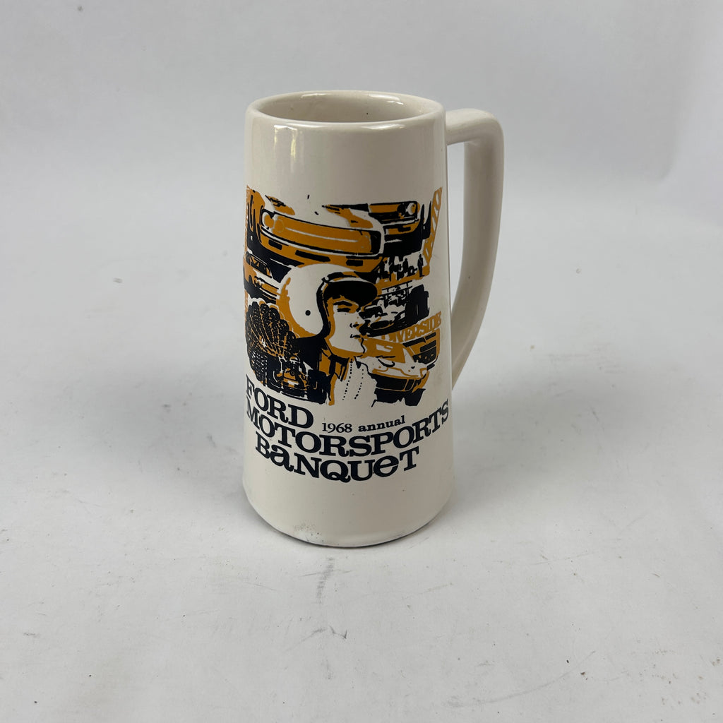 Johnny Rutherford's 1968 Ford Motorsports Banquet Mug