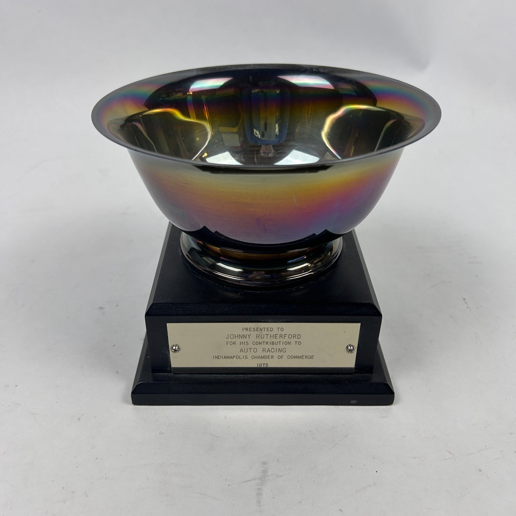 Johnny Rutherford's 1975 Indy Chamber of Commerce Award