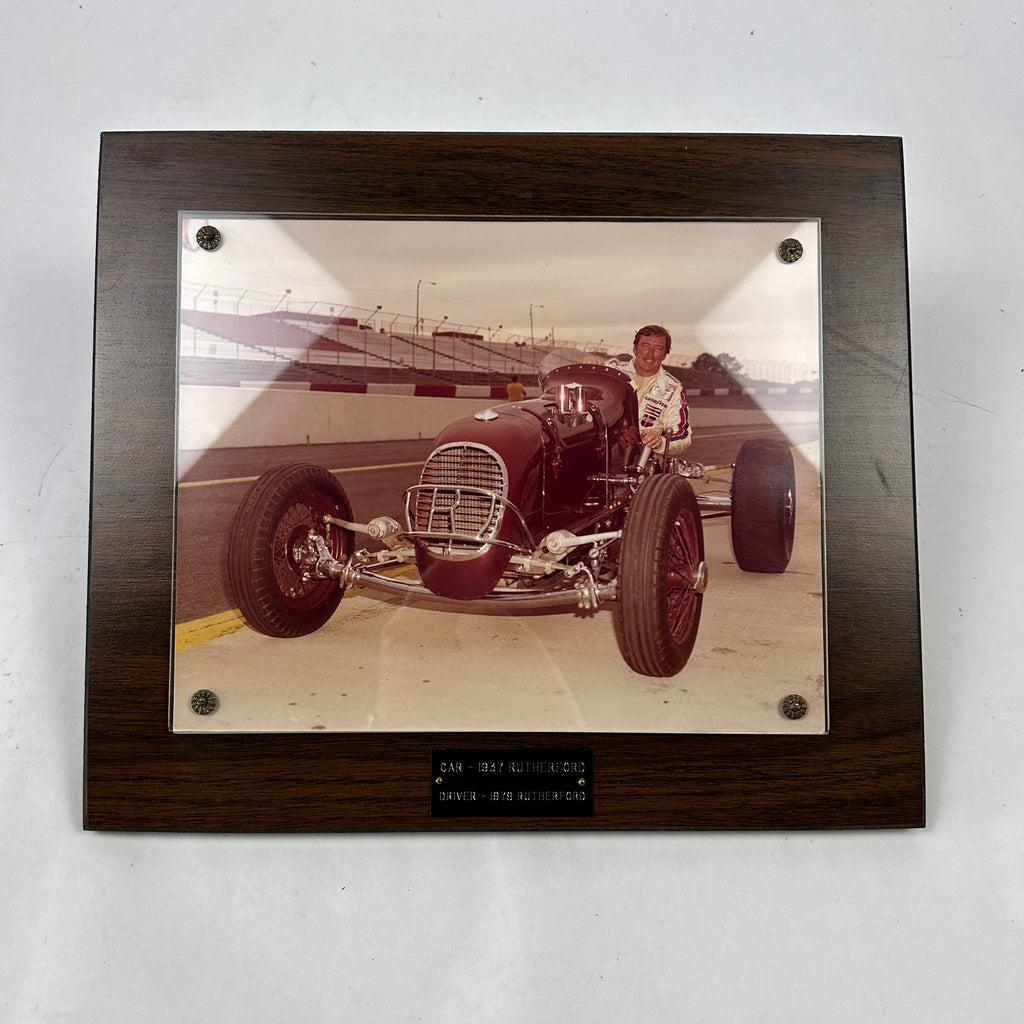 Johnny Rutherford's Rutherford in a Rutherford photo