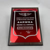 Johnny Rutherford's 1977 American Auto Racing Writers and Broadcasters Association Award.