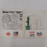 1971 IndyCar Schaefer 500 Press Kit Pocono Raceway