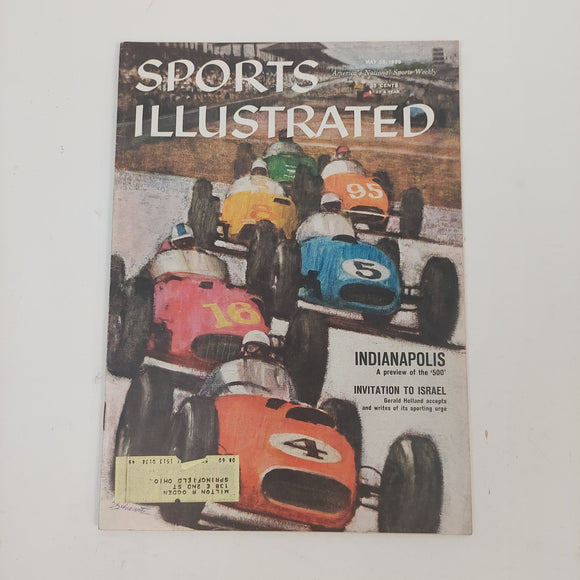 1959 Sports Illustrated Magazine - Indianapolis a Preview of the 500