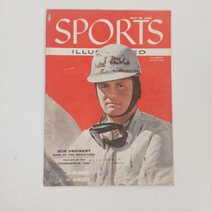 1956 Sports Illustrated Magazine - Bob Sweikert Kind of the Brickyard