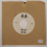 Turn Left by Dee Dee and the Bee Bee's 45rpm Vinyl Record