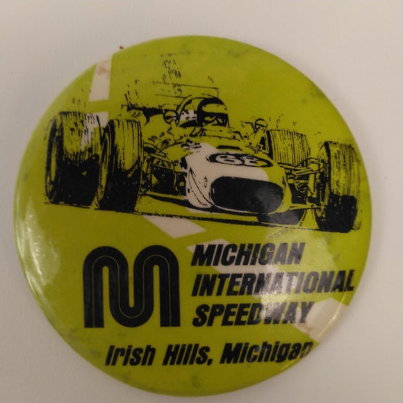 Michigan International Speedway Button