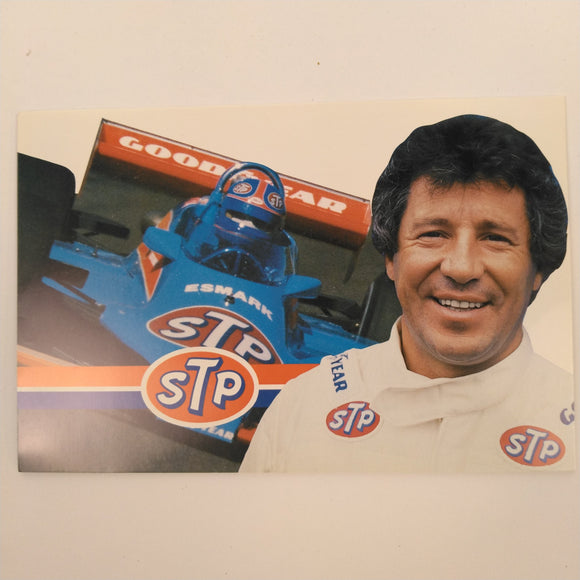 Mario Andretti Postcard Oversized