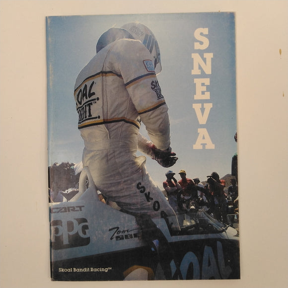 1987 Tom Sneva Fan Guide and Season Preview Program