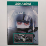 1988 John Andretti Fan Guide and Season Preview Program