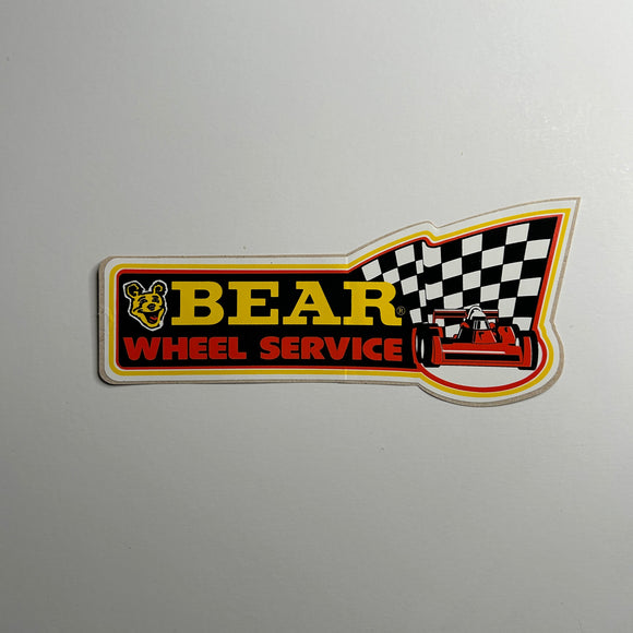 Original Bear Alignment Wheel Service Decal