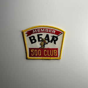 Original BearAlignment 500 Club Member Patch