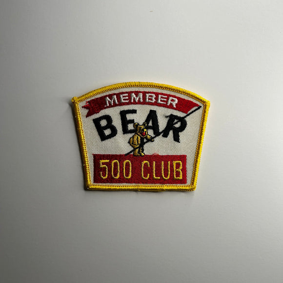 Original BearAlignment 500 Club Member Patch