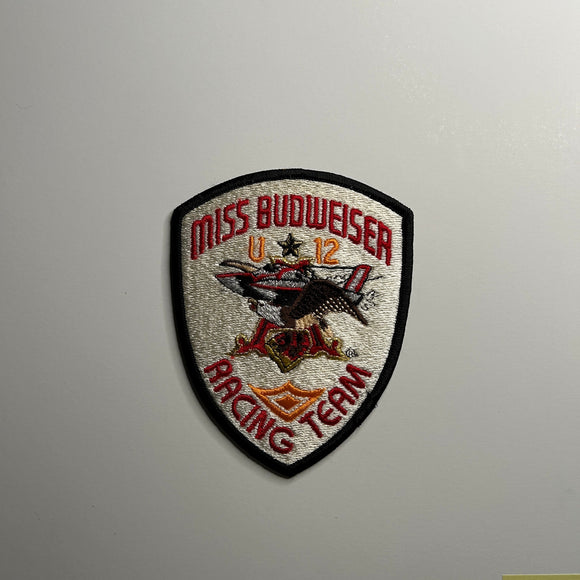 Original Miss Budweiser Racing Team Patch