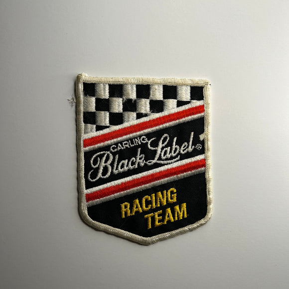 Original Carling Black Label Racing Team Patch