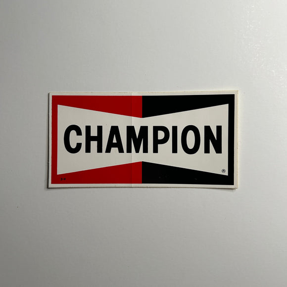 Original Champion Decal