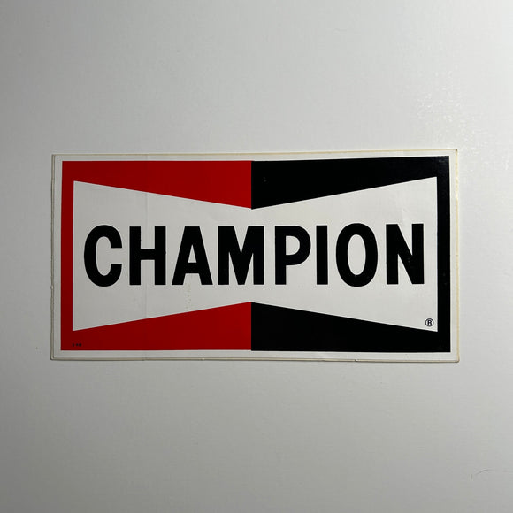 Original Champion Decal