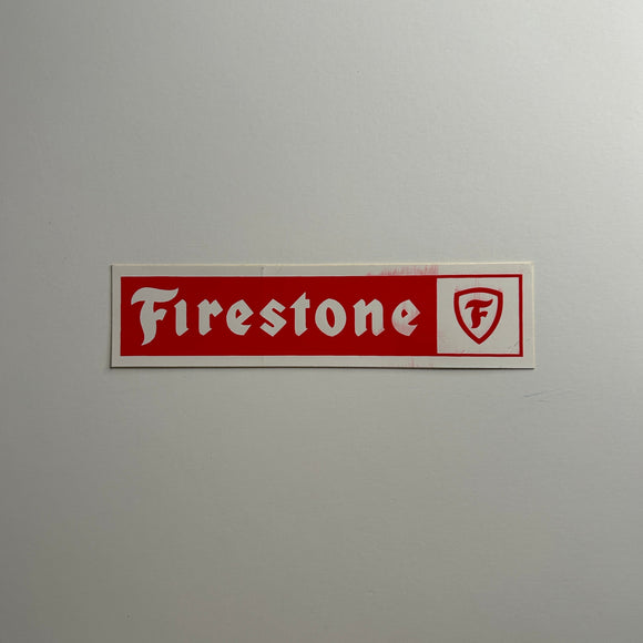 Original Firestone Rectangle Decal