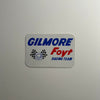 Original Gilmore Foyt Racing Team Decal