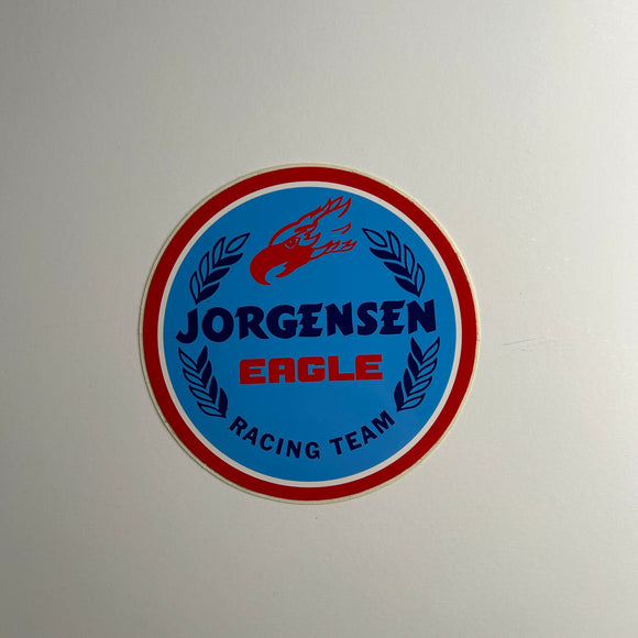 Original Jorgensen Eagle Racing Team Circle Decal