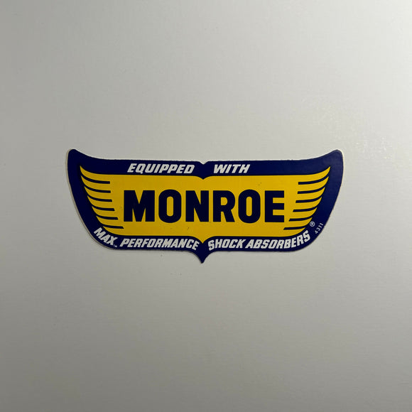 Original Monroe Decal