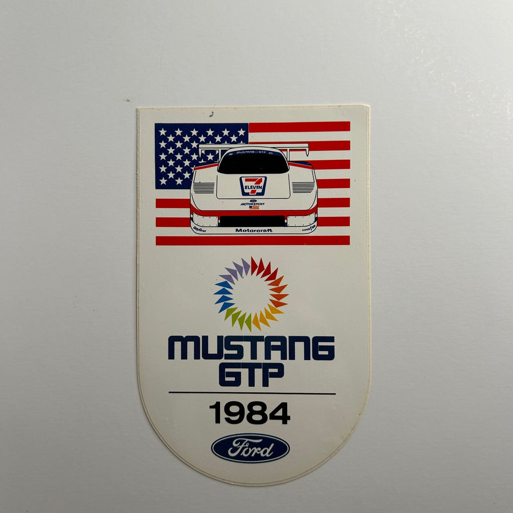 Original Mustang GTP 1984 Ford Decal