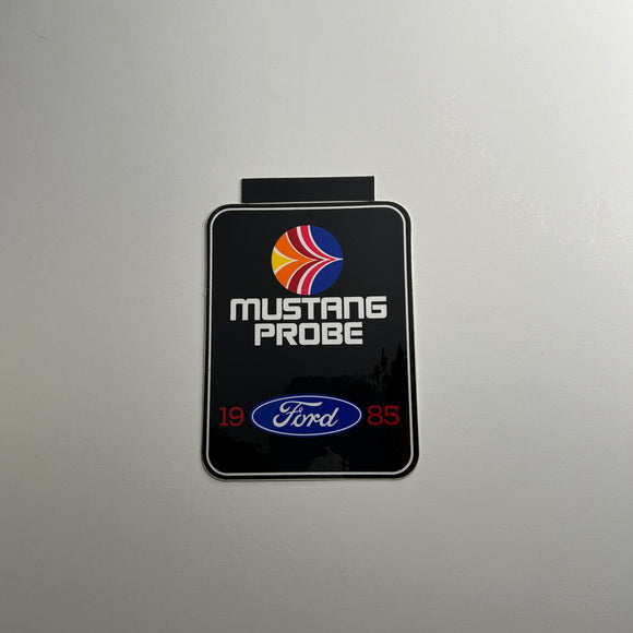 Original Mustang Probe 1985 Ford Decal