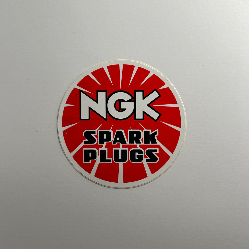 Original NGK Spark Plugs Decal