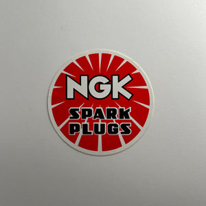 Original NGK Spark Plugs Decal