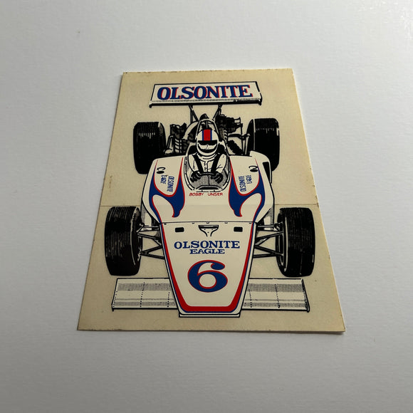 Original Olsonite 6 Car Decal