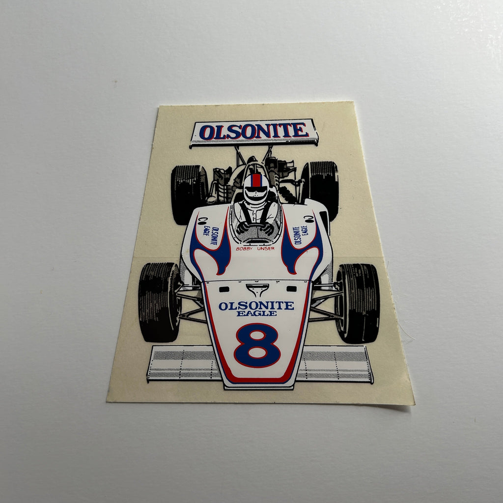 Original Olsonite 8 Car Decal