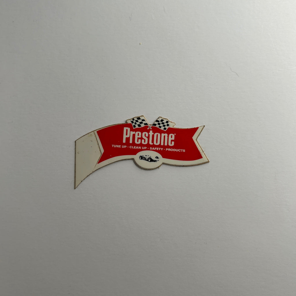 Original Prestone Decal