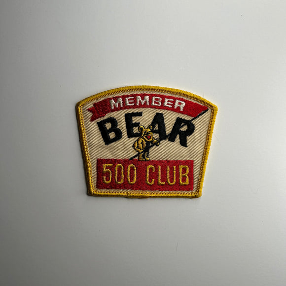 Original Bear Alignment 500 Club Member Patch