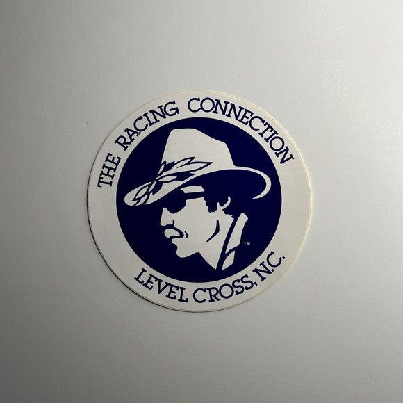 Original The Racing Connection Level Cross N.C. Decal