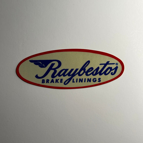 Original Raybestos Brake Linings Decal