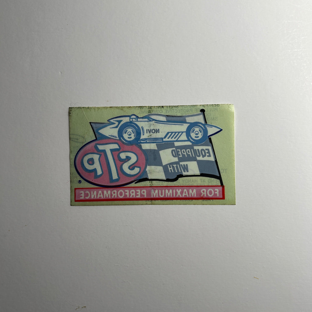 Original STP For Maximum Performance Novi Reversed Decal