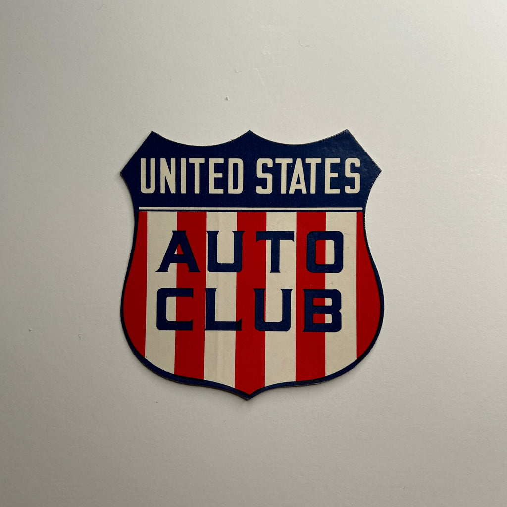 Original USAC United States Auto Club Decal