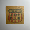 Original USAC United States Auto Club Decal